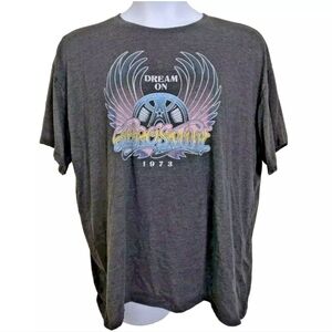 Torrid Vinyl Icons Womens 1X Aerosmith Dream On Band Oversize Tunic Tee Shirt